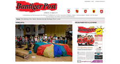 Desktop Screenshot of bantigerpost.ch
